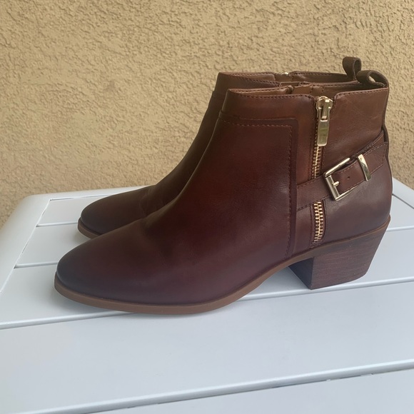 Alex Marie brown leather booties size 9M - Picture 4 of 15